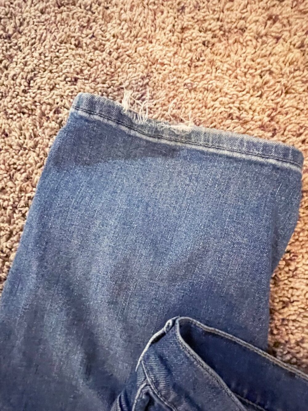 Lauren Ralph Lauren LRL Classic Straight Jeans Women Size 14 Medium Wash Stretch - Picture 6 of 11